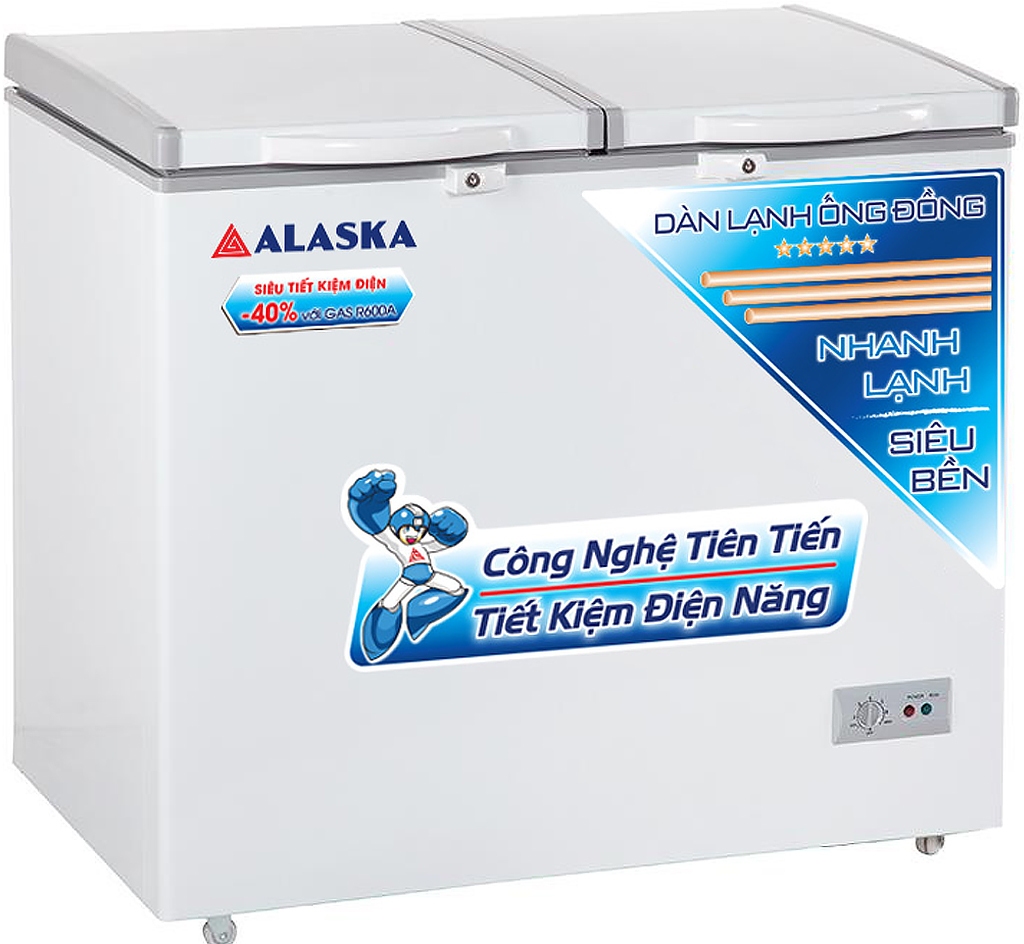 Tủ đông ALASKA 500 Lít BCD-5068C