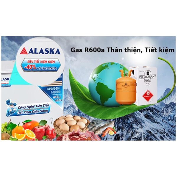 Tủ đông ALASKA 500 Lít BCD-5068C