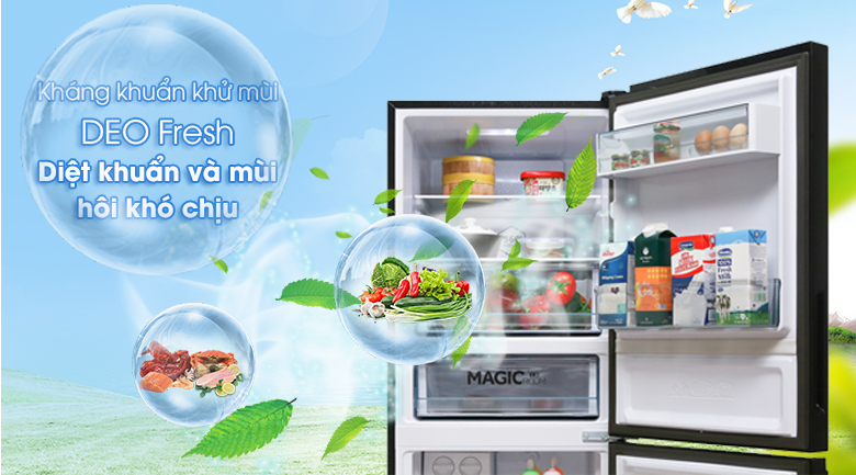 Tủ lạnh Aqua Inverter 283 lít AQR-I298EB.BS