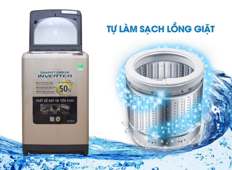 Máy giặt Hitachi Inverter 14 kg SF-140XTV