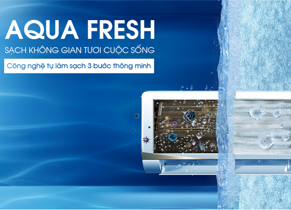 Máy Lạnh Aqua Inverter 1.0 HP AQA-KCRV9WNM