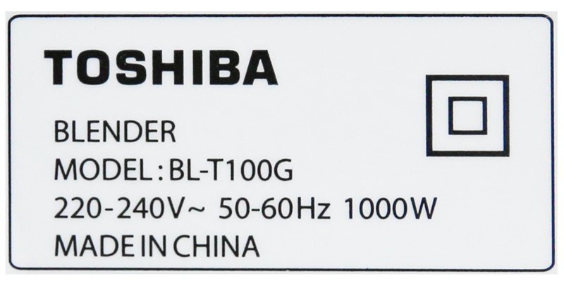 Máy xay sinh tố Toshiba BL - T100G