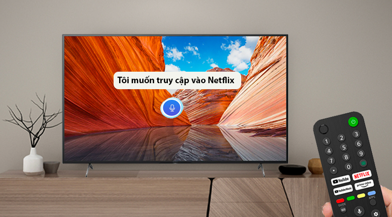 Android Tivi Sony 4K 55 inch KD-55X80J Mới 2021