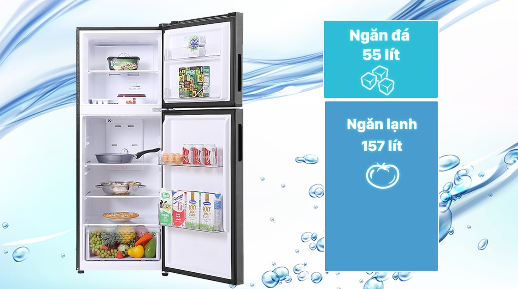 Tủ lạnh ngăn đông trên AQR-T239FA (HB) mẫu 2021