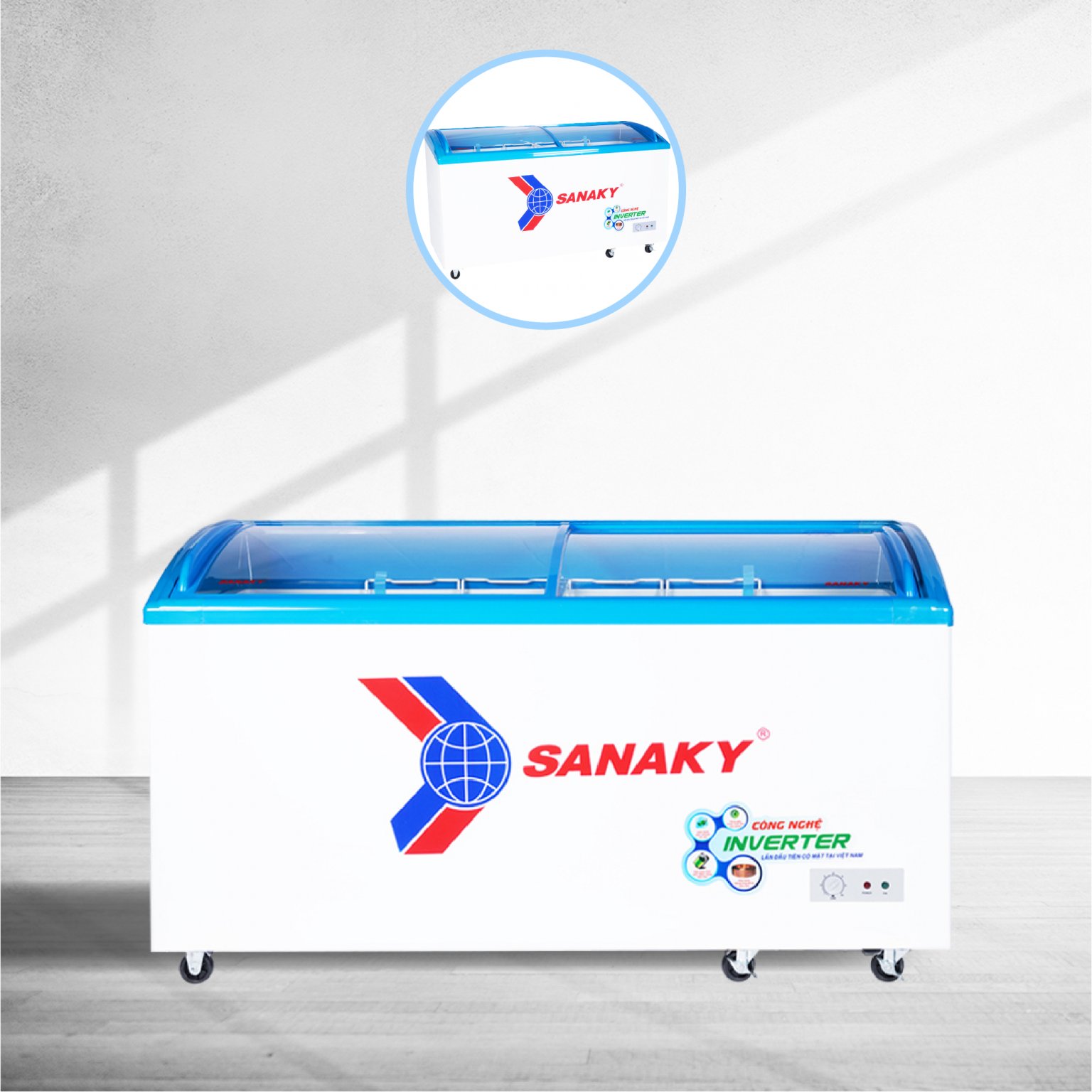 Tủ đông Inverter Sanaky VH-6899K3