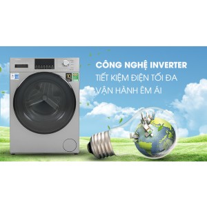 Máy giặt Aqua Inverter 10.5 KG AQD-D1050F.S