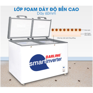 Tủ đông Mát Darling Smart Inverter DMF-3699WSI
