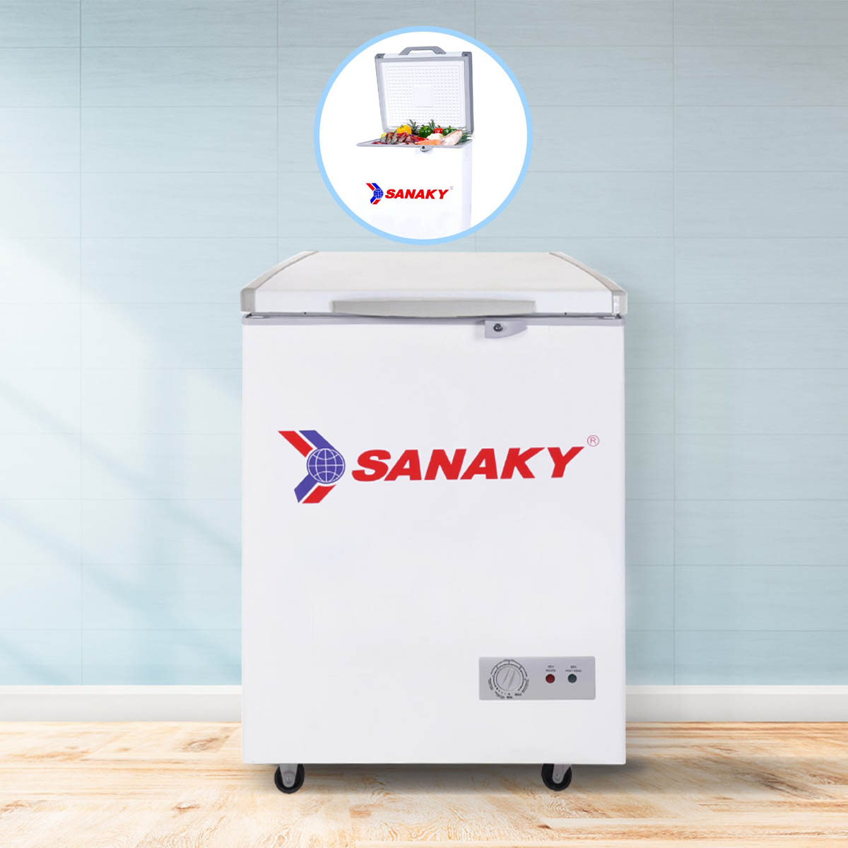 Tủ Đông Sanaky 100 Lít VH-150HY2