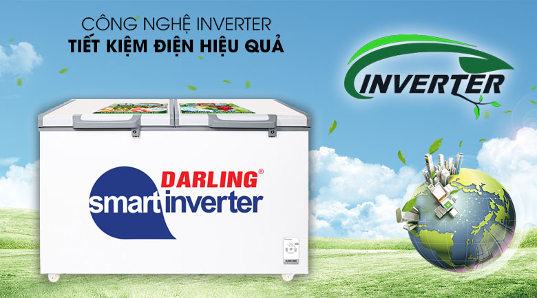 Tủ đông Darling Inverter 350 lít DMF-4699 WSI-4