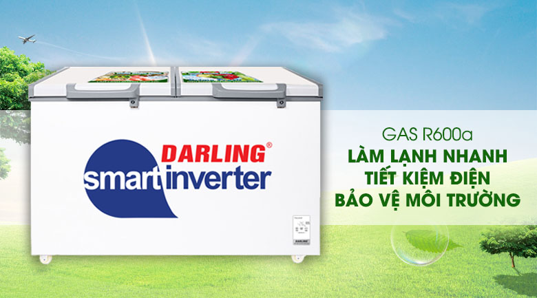 Tủ đông Darling Inverter 350 lít DMF-4699 WSI-4