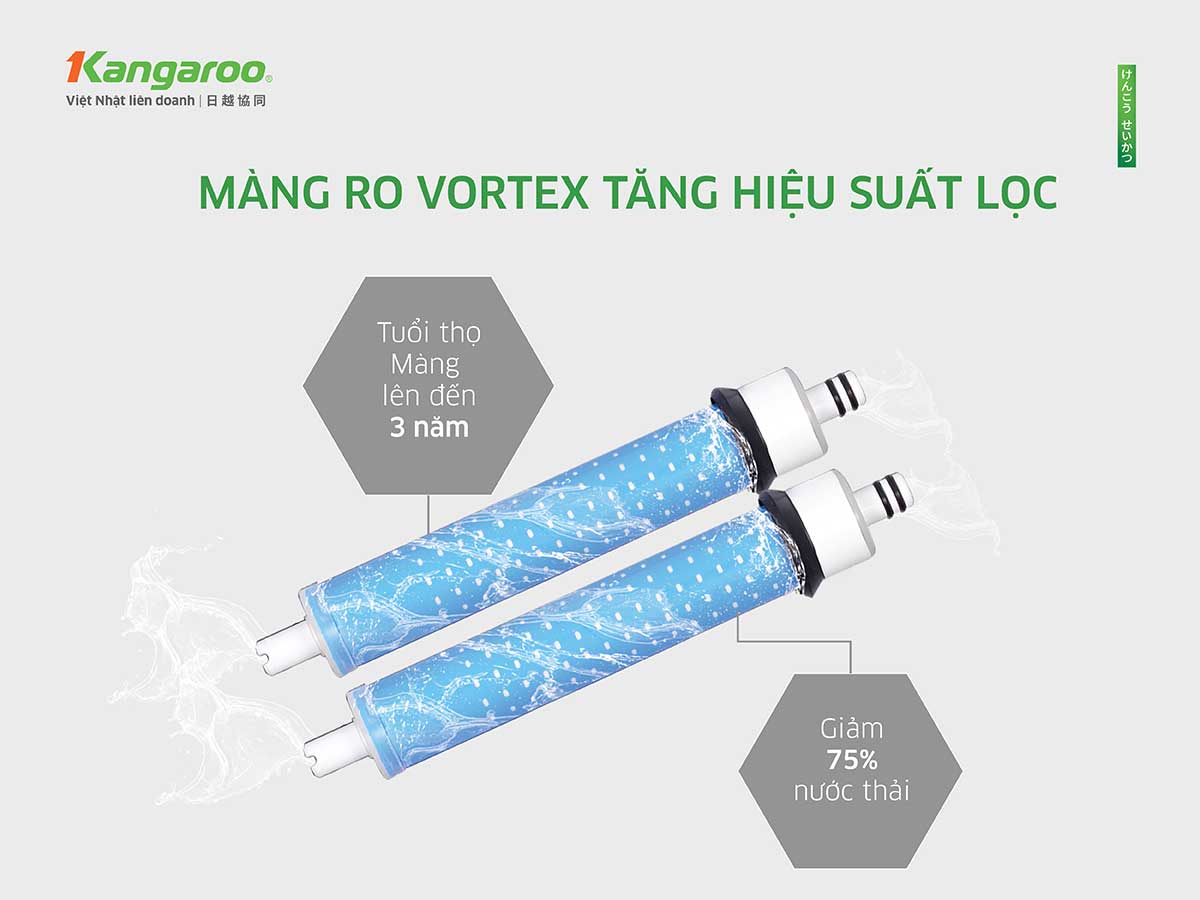 Máy lọc nước Kangaroo Hydrogen nóng lạnh KG10A88