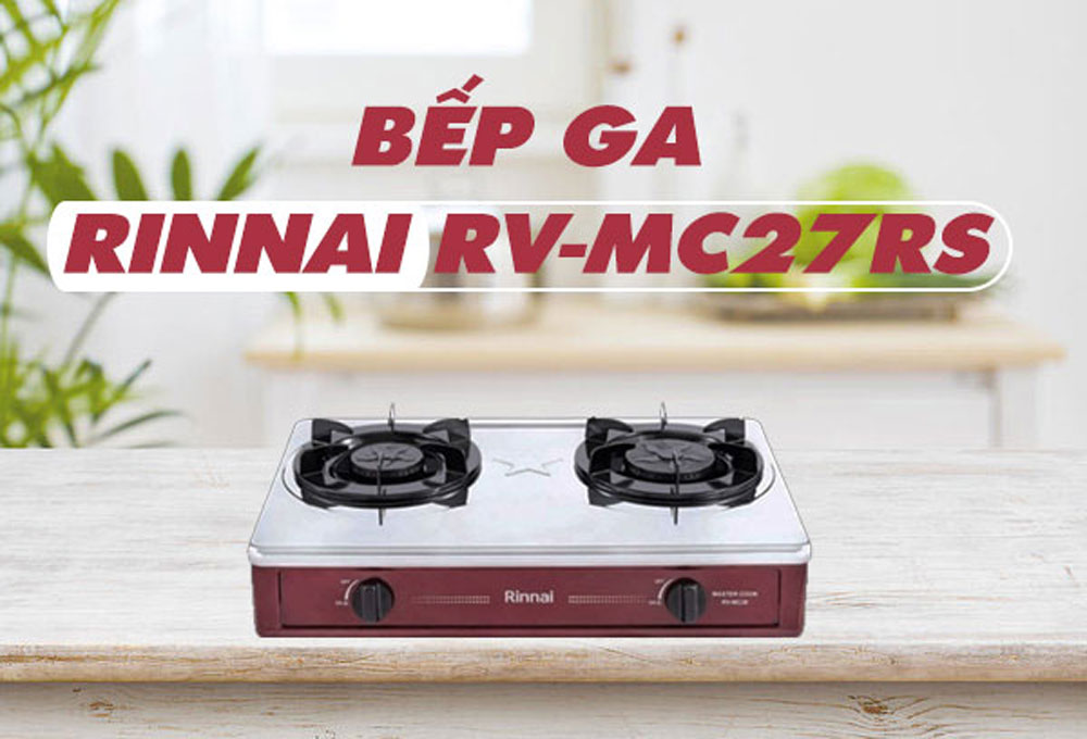 Bếp gas đôi Rinnai RV-MC27RS