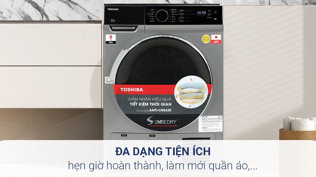 Máy sấy ngưng tụ Toshiba 8 kg TD-K90MEV(SK)