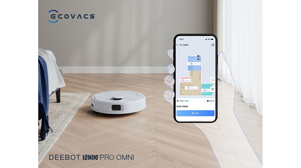 Robot hút bụi lau nhà Ecovacs N30 PRO OMNI