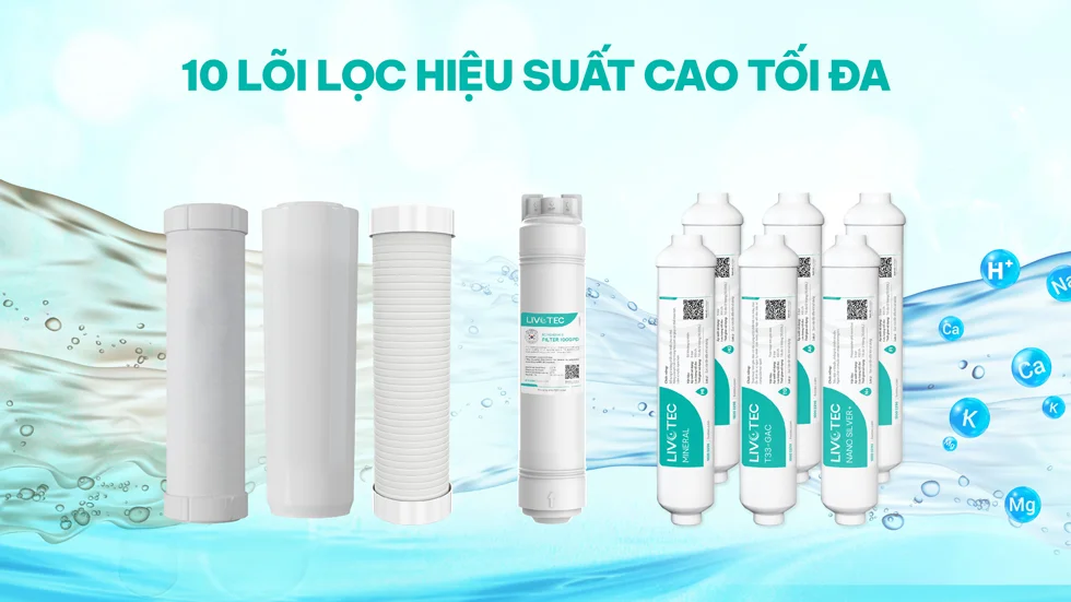Máy lọc nước Nóng Lạnh Livotec 630
