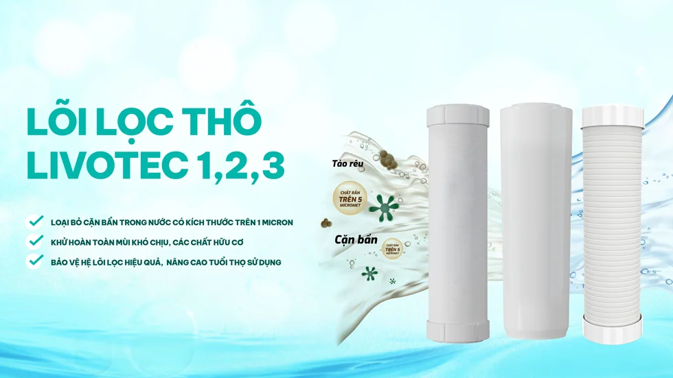 Máy lọc nước Nóng Lạnh Livotec 630