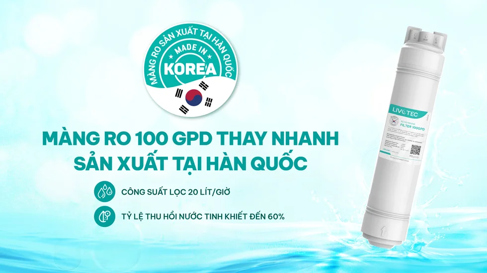 Máy lọc nước Nóng Lạnh Livotec 630
