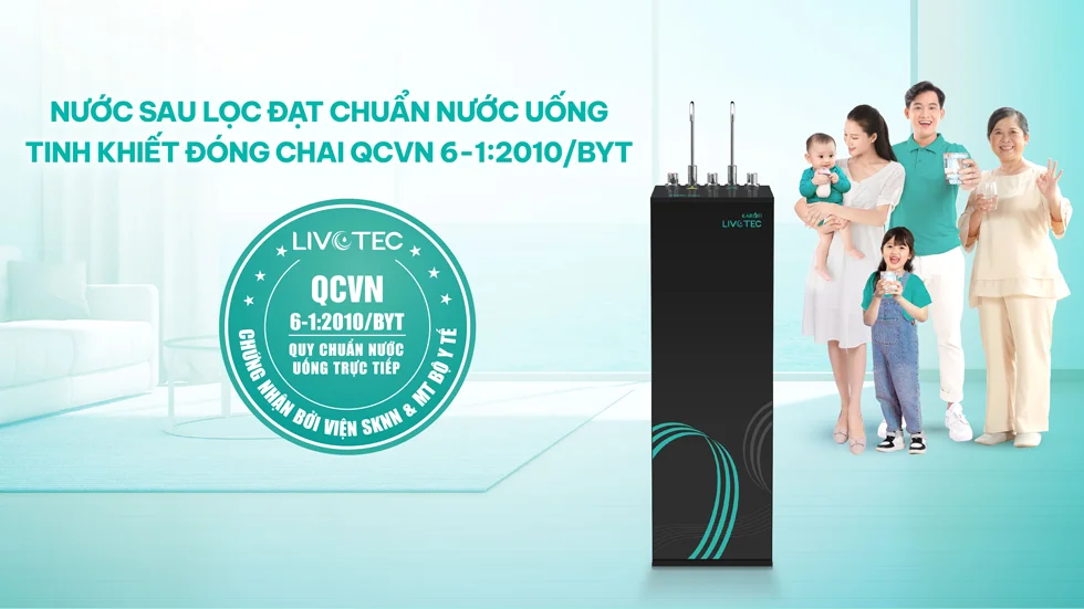 Máy lọc nước Nóng Lạnh Livotec 630