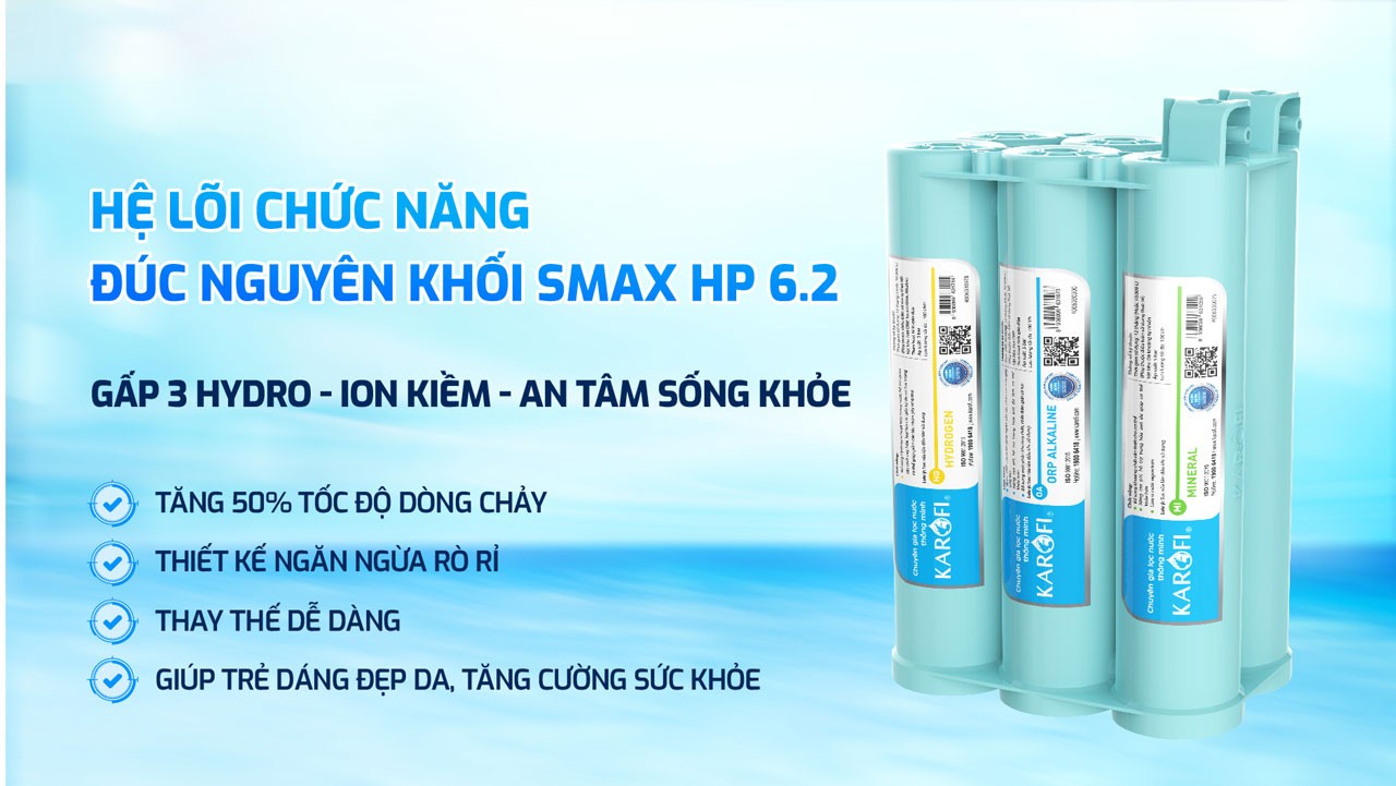 Máy lọc nước nóng nguội Karofi KAH-D18