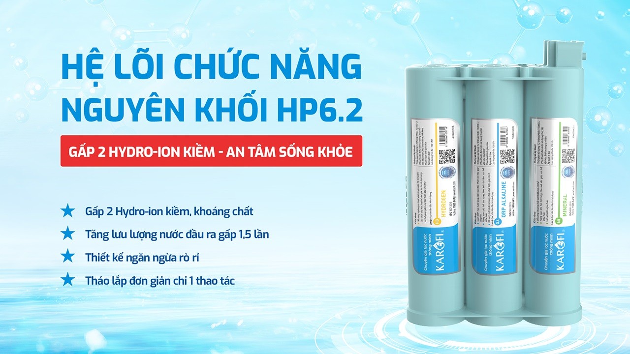 Máy lọc nước nóng lạnh Karofi KAD-M85
