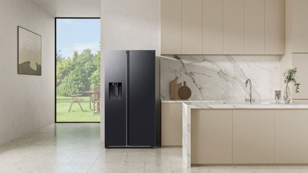 Tủ lạnh Samsung Inverter 635 lít Side By Side RS70F65K2FSV