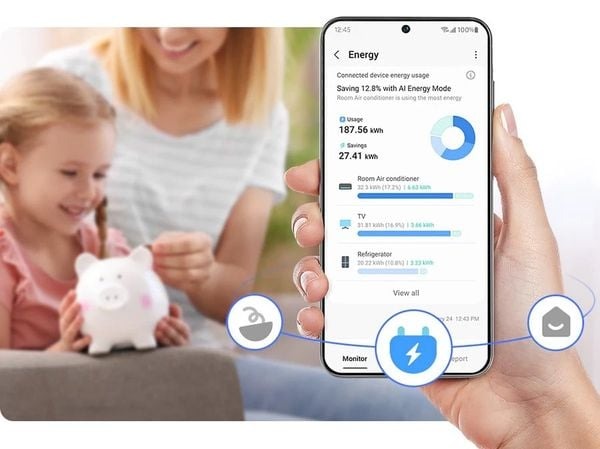 Tủ lạnh Samsung Inverter 635 lít Side By Side RS70F65K2FSV