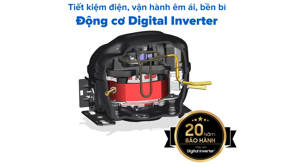 Tủ lạnh Samsung Inverter 406 lít Bespoke RT42CB6784C3SV