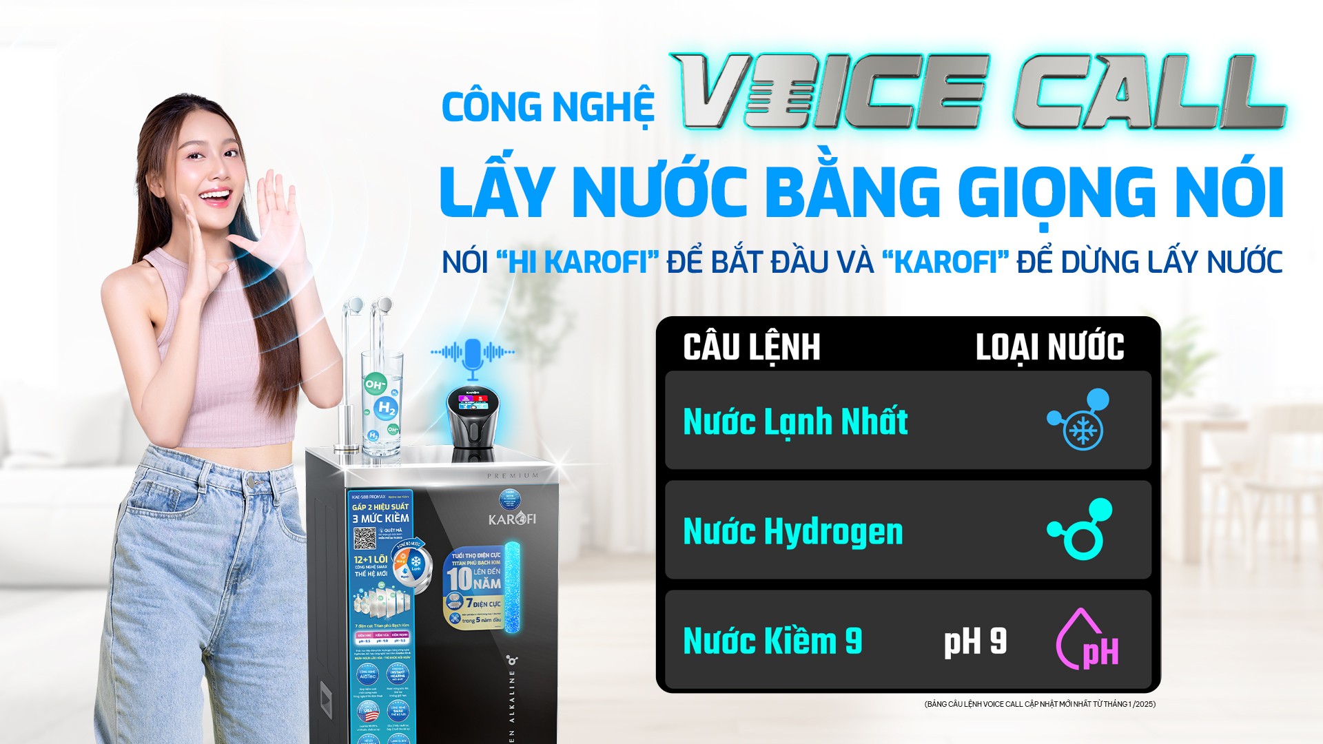 Máy lọc nước nóng lạnh Hydro-ion kiềm Karofi KAE-S88 PROMAX