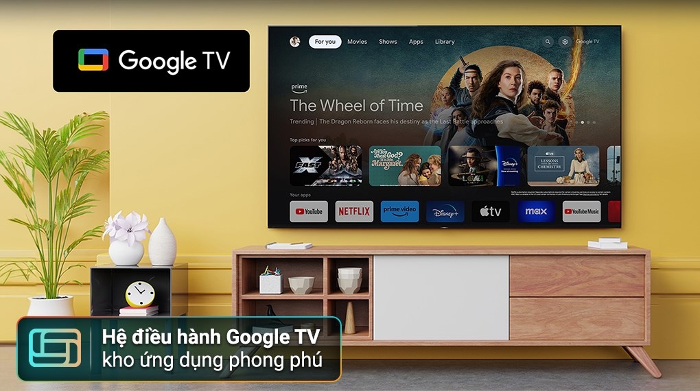 Google Tivi Mini LED Sony AI 4K 65 inch K-65XR50