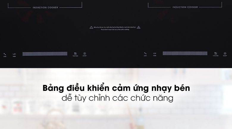 Bếp từ đôi âm Junger CEJ-200-II 4000W