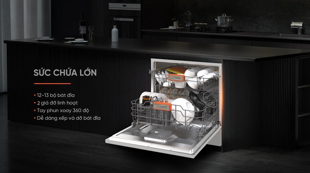 Máy rửa chén độc lập Junger Leopard DWJ-100