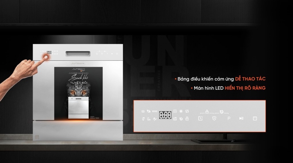 Máy rửa chén độc lập Junger Leopard DWJ-100