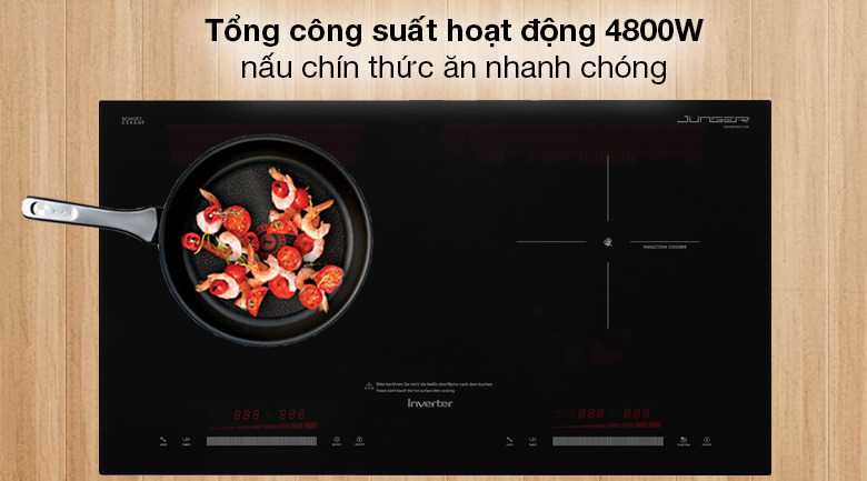 Bếp từ hồng ngoại âm Junger SIS-68 4800W