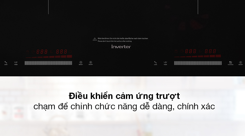 Bếp từ hồng ngoại âm Junger SIS-68 4800W