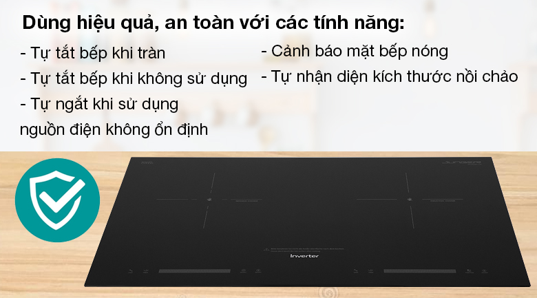 Bếp từ hồng ngoại âm Junger SIS-68 4800W